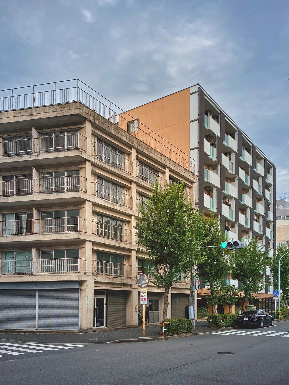 buildings, apartments, properties, residential, architecture, japan, tokyo, urban